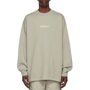 Fear of God ESSENTIALS Green Relaxed Crewneck Sweatshirt Men's Size XL
